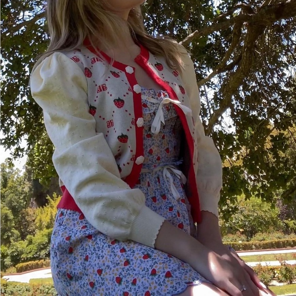 FOR LOVE & LEMONS Strawberry Kiss Dress - Picture 3 of 16